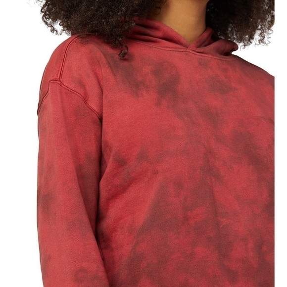 Hudson Jeans Open-Back Hooded Sweatshirt. Size Medium NWT - Picture 2 of 6